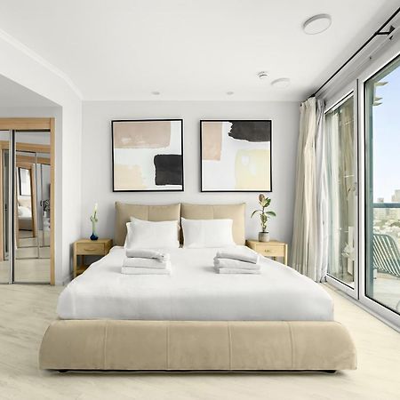 Superb Beachfront Apartments With Shelter By Sea N' Rent Tel Aviv Exterior foto
