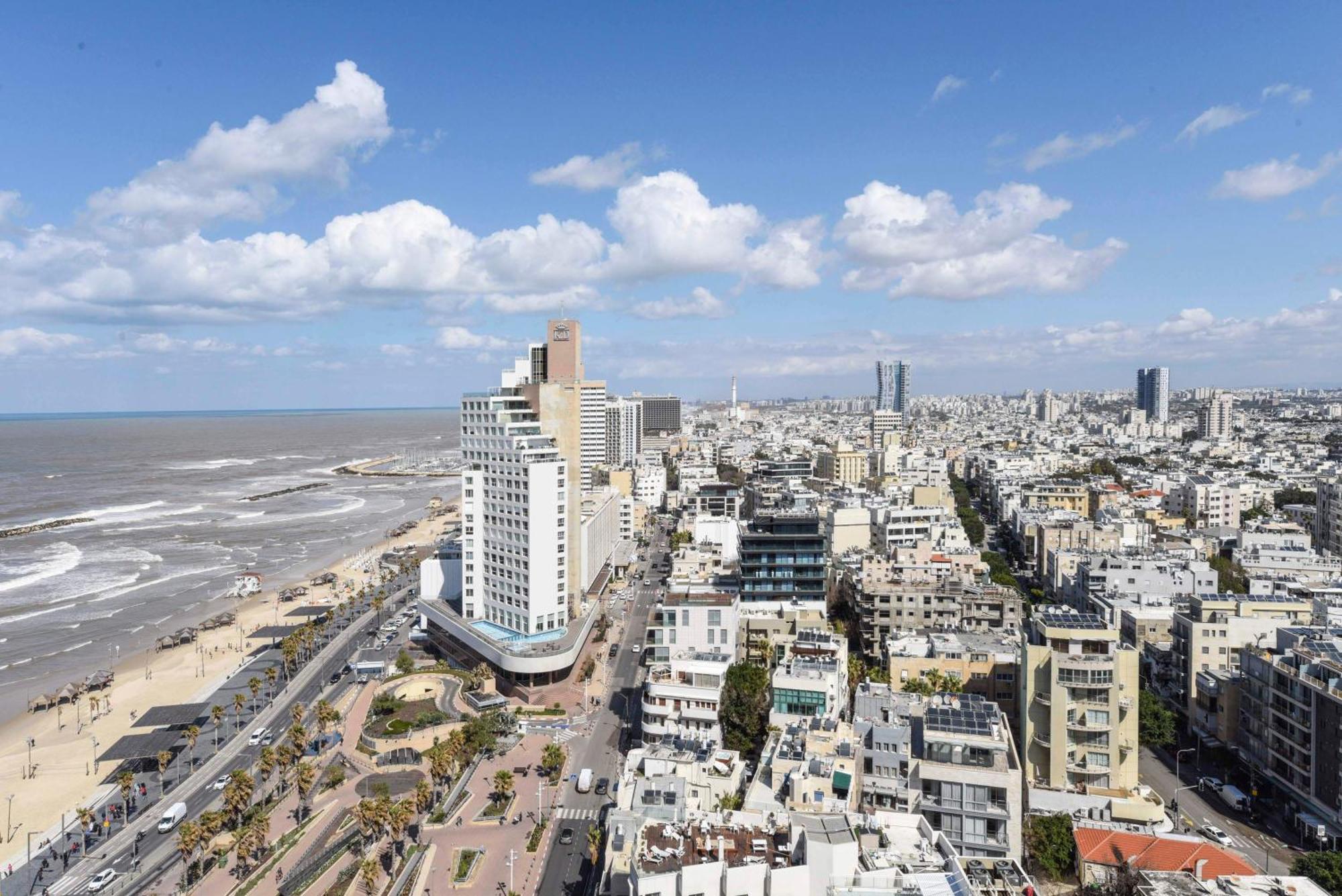 Superb Beachfront Apartments With Shelter By Sea N' Rent Tel Aviv Exterior foto