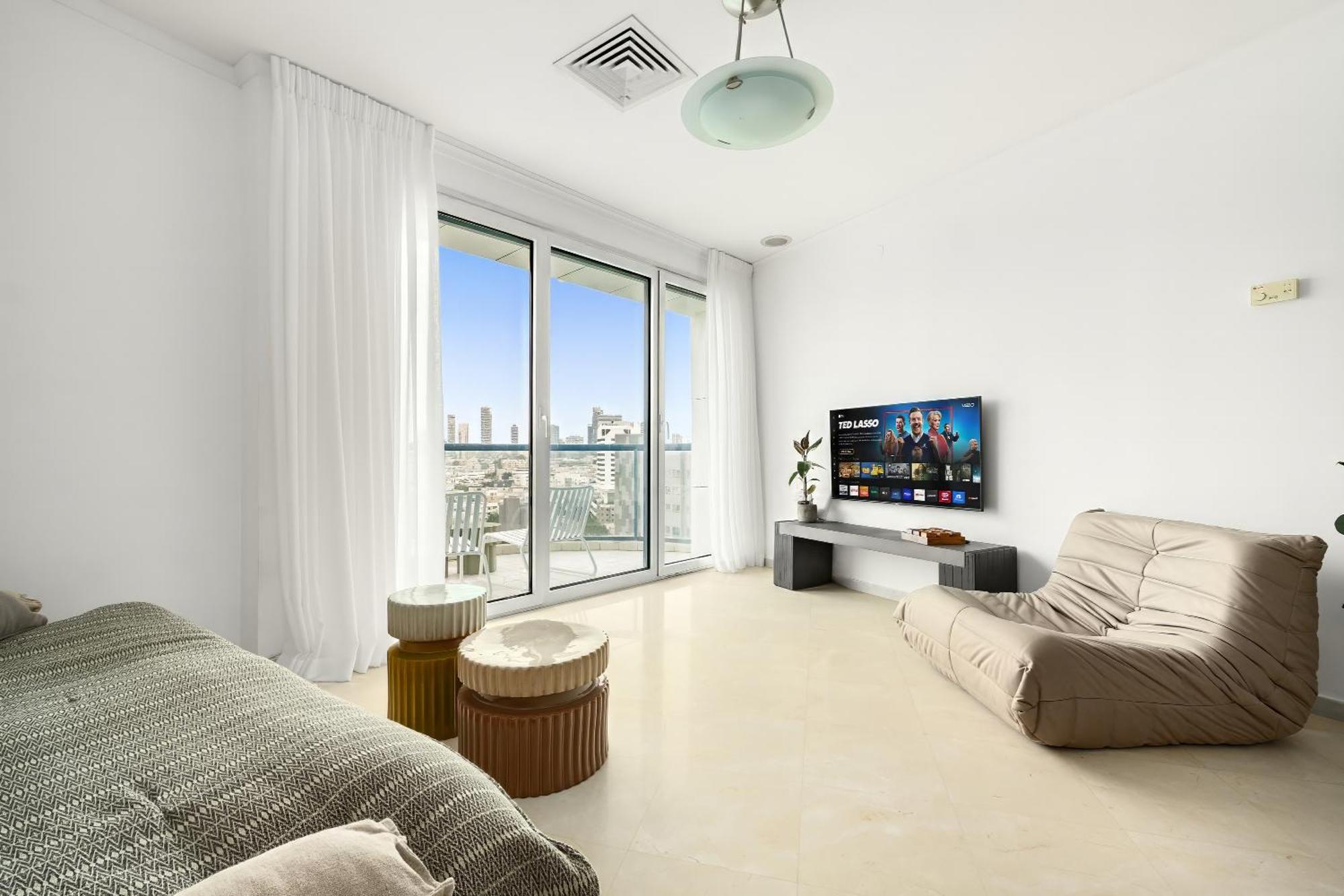Superb Beachfront Apartments With Shelter By Sea N' Rent Tel Aviv Exterior foto